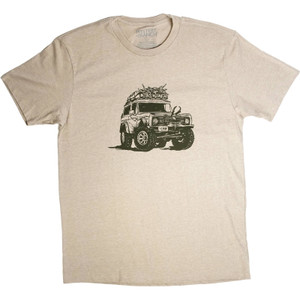 MYSTERY RANCH Speed Goat Rig T-Shirt - Oatmeal Heather (Front)
